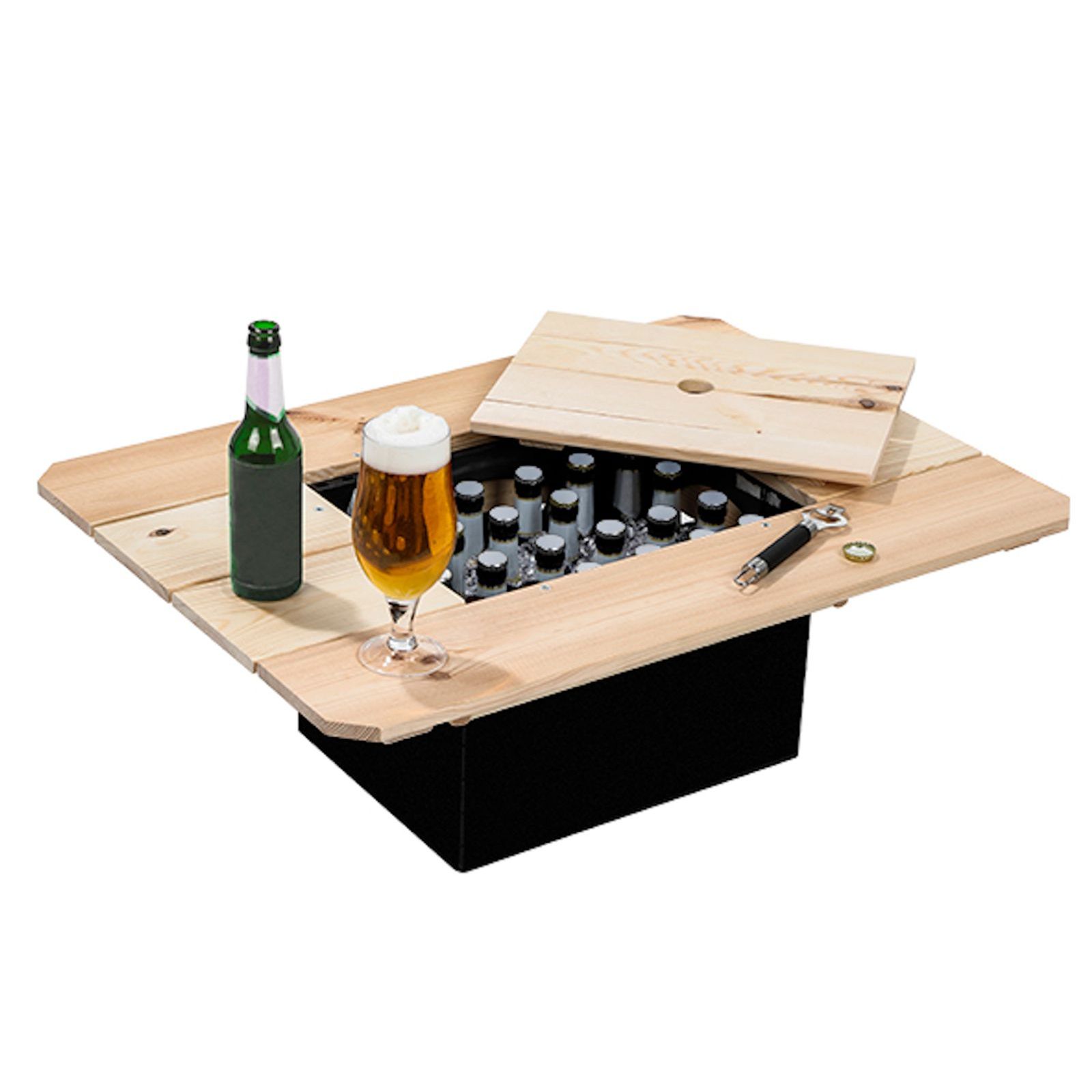 Beer Crate Wooden Table Bar Table Top: retailer-supplied image