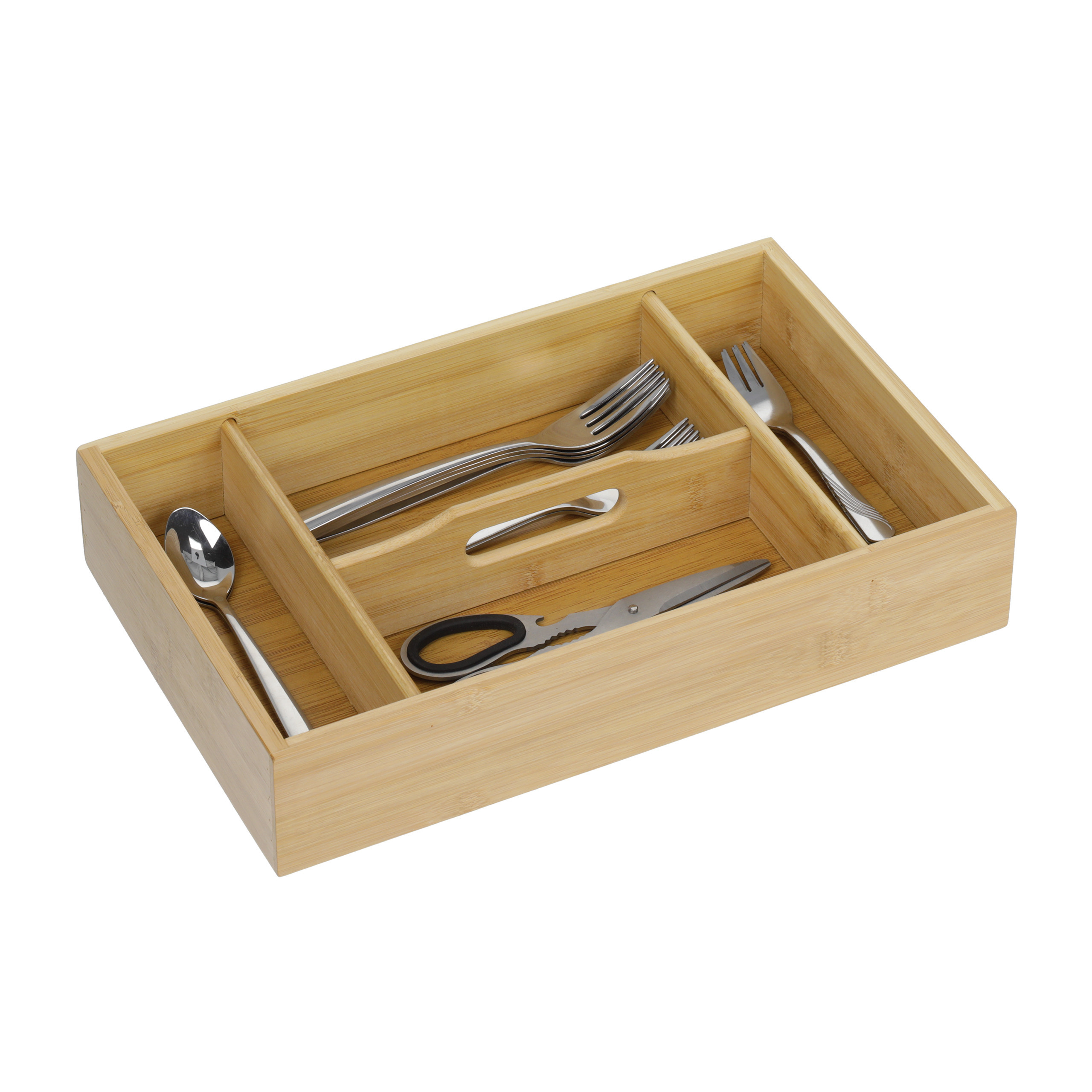 Cutlery Box In Natural Finish
