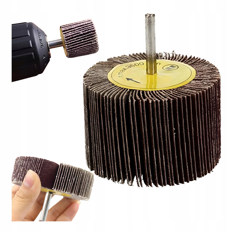 Image of Shank Flap Disc 30x30 P60 For Cleaning And Grinding