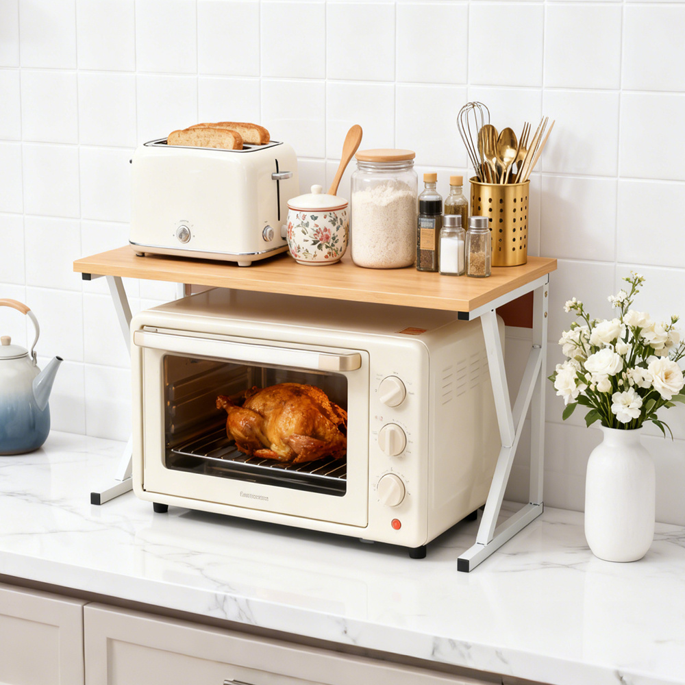 Vertical Kitchen Baking Rack for Compact Spaces