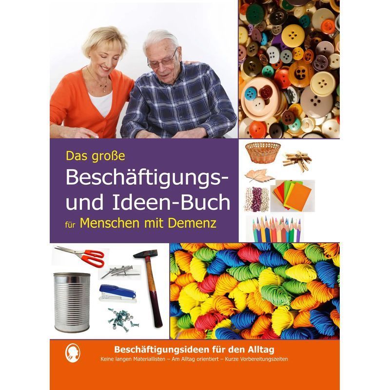 Image of The Big Activity Book For People With Dementia - Book - 52 Everyday Activity Ideas - Linus Paul - 132 Pages - German - 2016 - Singliesel Gmbh - Ean 9783944360805