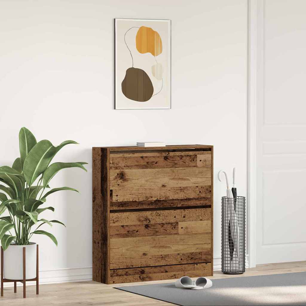 Vidaxl Shoe Rack 80x21x87.5 Cm