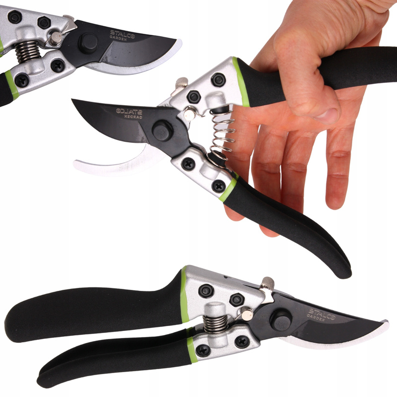 Image of Japanese Sk5 Steel Pruning Shears For Branches Up To 20 Mm, Coating, Non-slip Handle, Sharp And Durable, Ideal For Trimming Trees, Shrubs, Fruit, And Vines