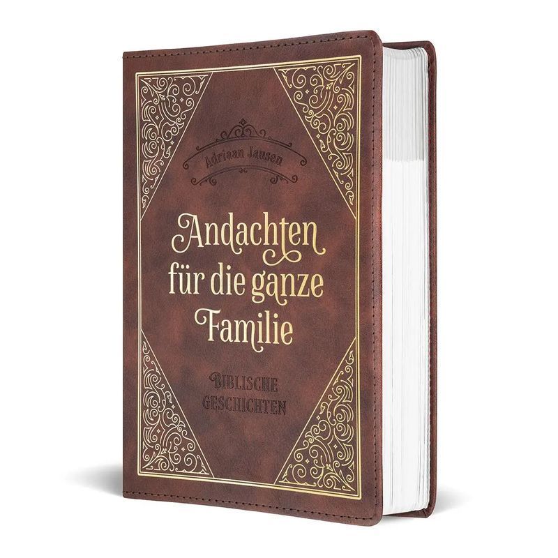 Image of Devotions For The Whole Family - Biblical Stories - Adriaan Jansen - Book - 700 Pages - German - 2025 - Mission Work Voice Of - Ean 9783989676190
