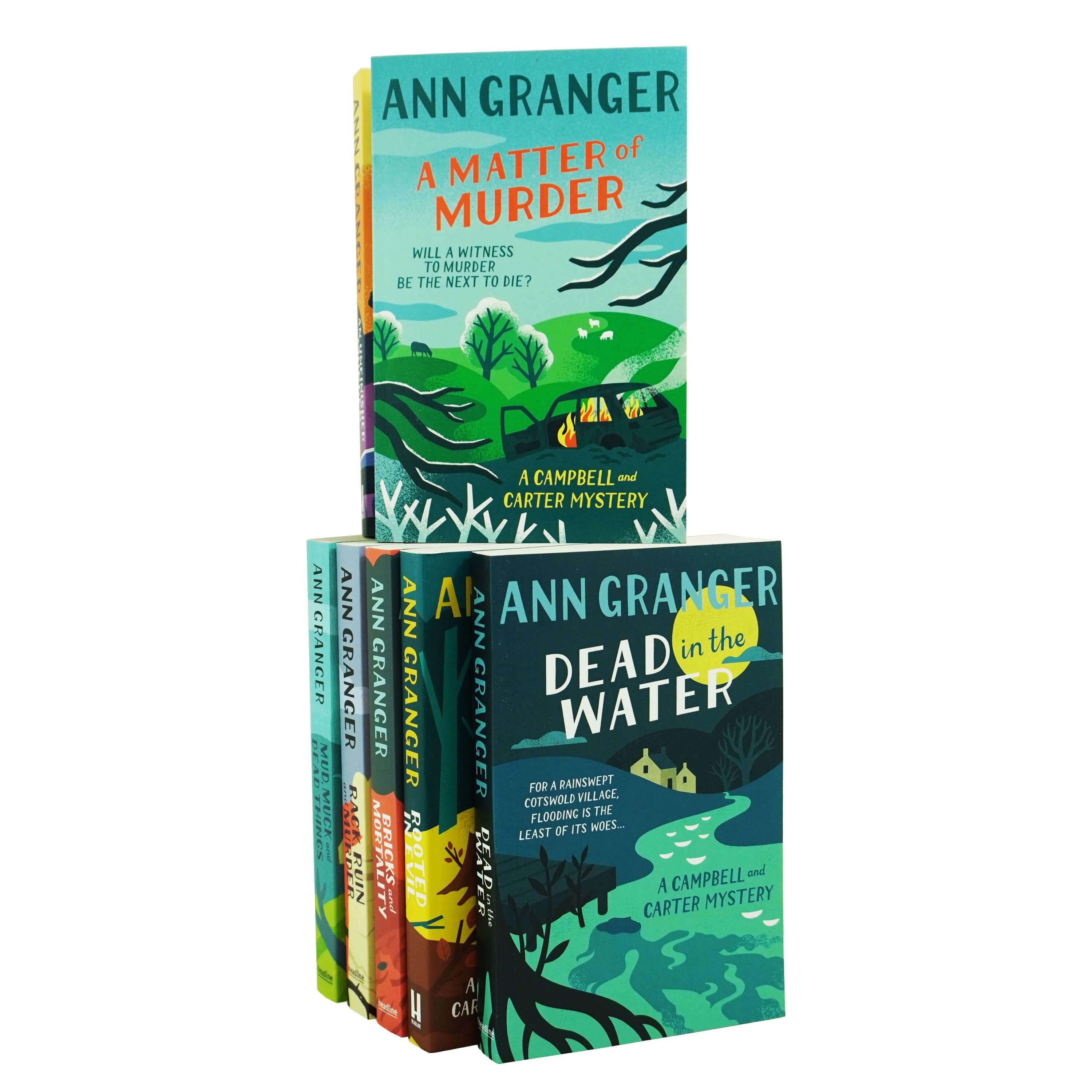 TEMU A Campbell And Mystery Series 7 Books Collection By Ann Granger - Fiction - Paperback
