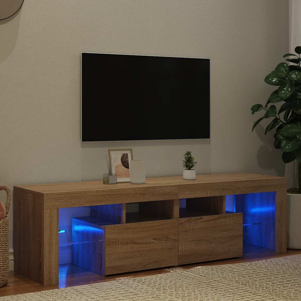 Vidaxl Brun Meuble Tv Support Tv