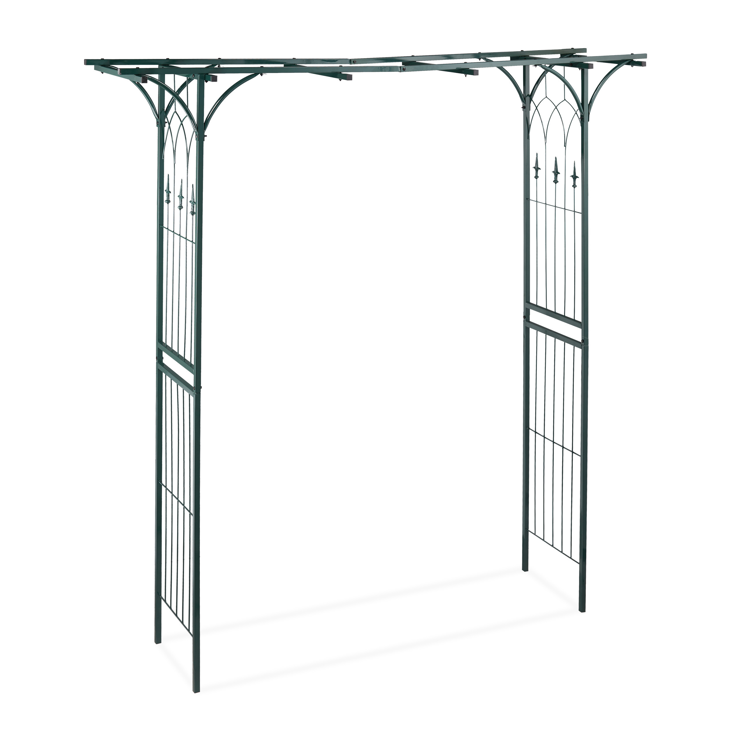 Rose Arch In Dark Green - (w)202 X (h)205 X (d)52 Cm