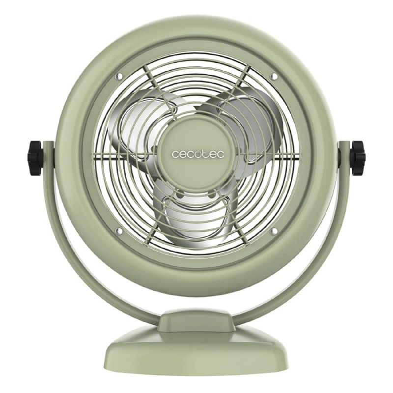 TEMU Cecotec Ventilador de sobremesa EnergySilence 800 RetroDesk Green Cecotec