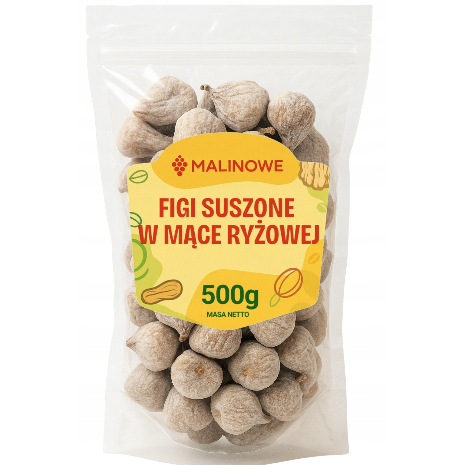Image of Dried Figs In Rice Flour 500g Premium Quality Dried Figs