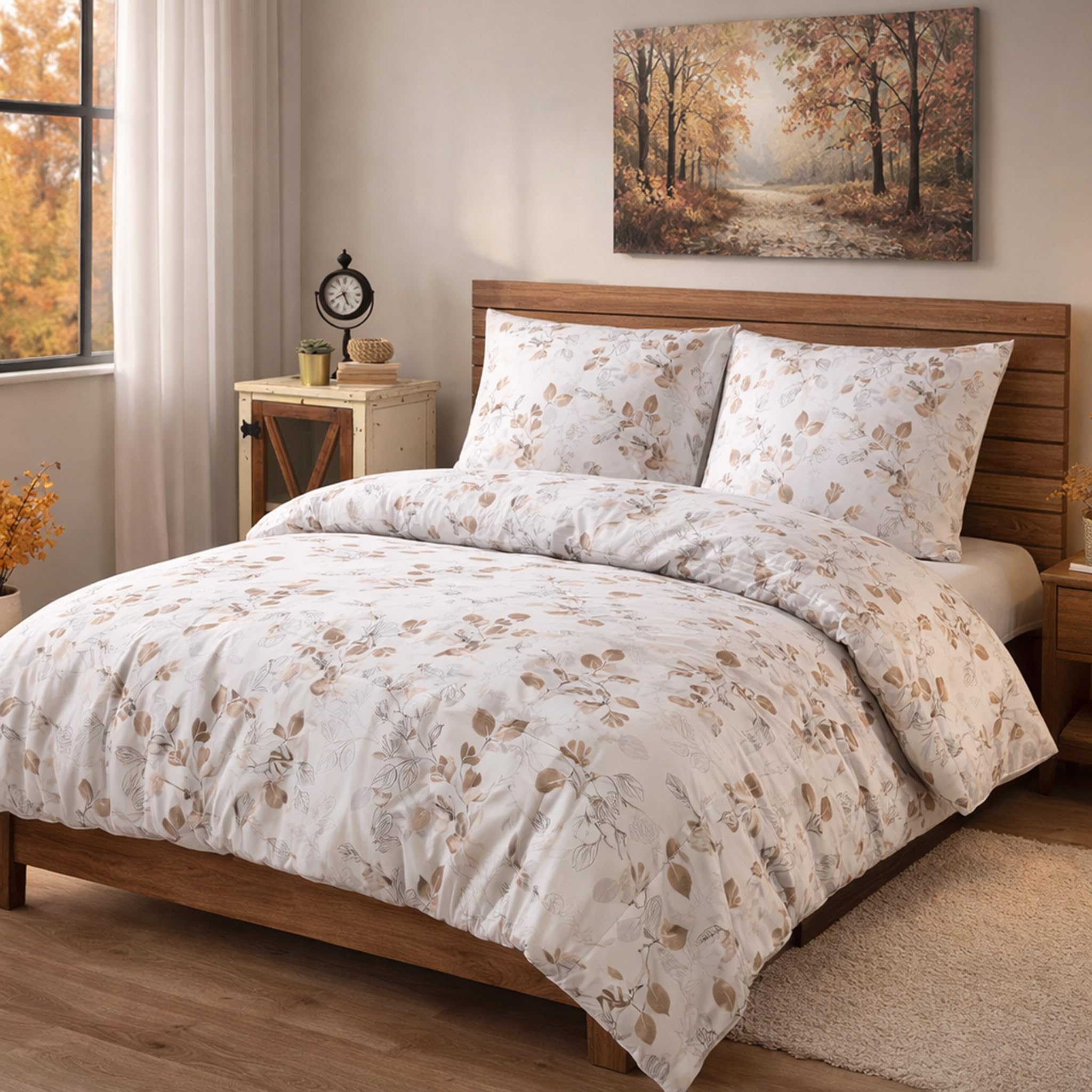 Buymax® Seal Bedding Set, Fluffy Winter Bedding, 2-3 Piece, 100% Cotton With Zipper, Flannel Bedding Set With Pillowcase 80x80cm, -tex Standard