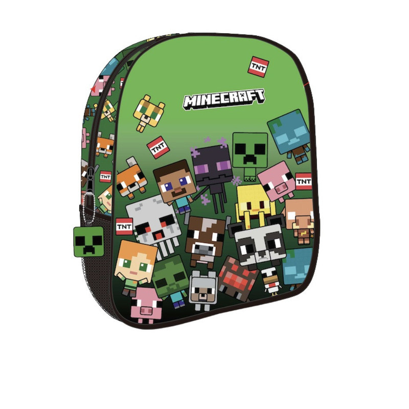 TEMU Sac à dos Minecraft avec personnages, sac