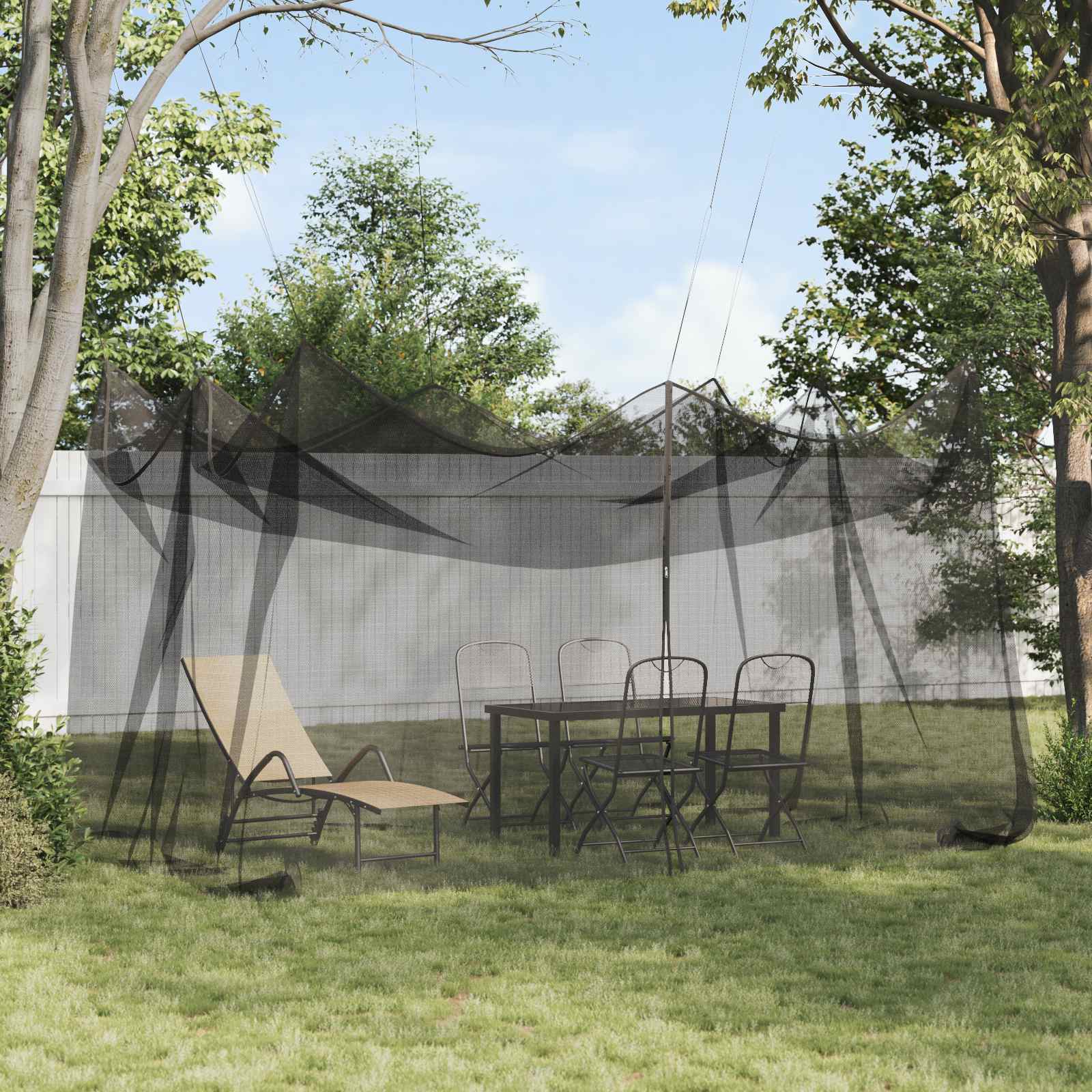 Image of Garden Net 220 Mesh Black 3 X 4.5 X 2.5 M, Net, Protection, Outdoor Mesh For Insect Repellent