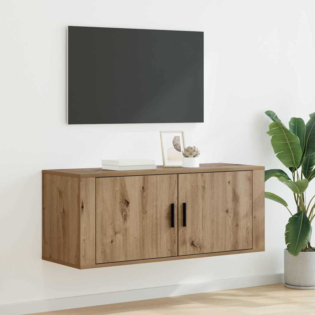 Image of Vidaxl Wall Cabinet Tv Stand Home Storage Living Room Furniture Wall Storage Entertainment Center Media Furniture Tv Unit Storage Unit Wood Cabinet