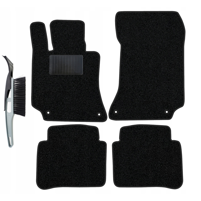 TEMU Set Completo Tappetini Auto in Velluto Mercedes W212 2009-2016