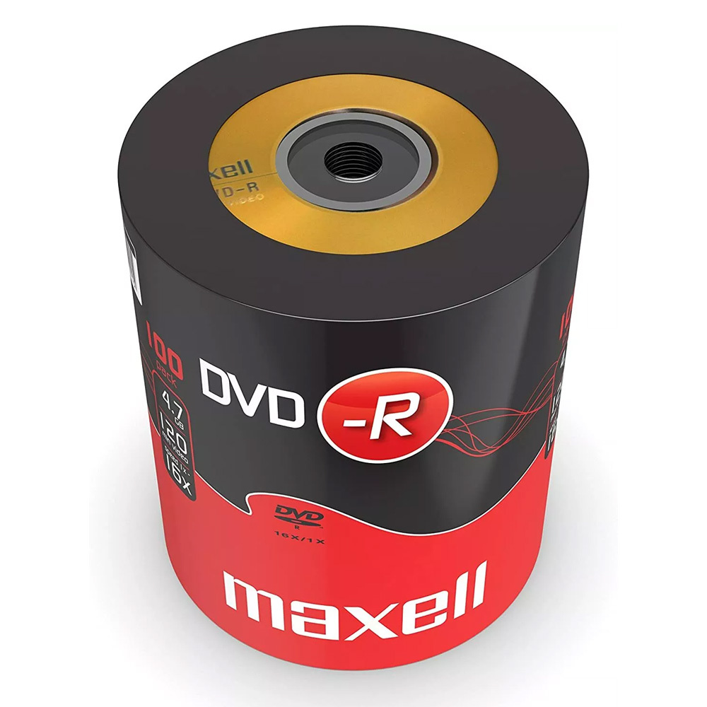 TEMU Maxell 100 4,7 GB 120 min 16X, termoretraibile - 275733