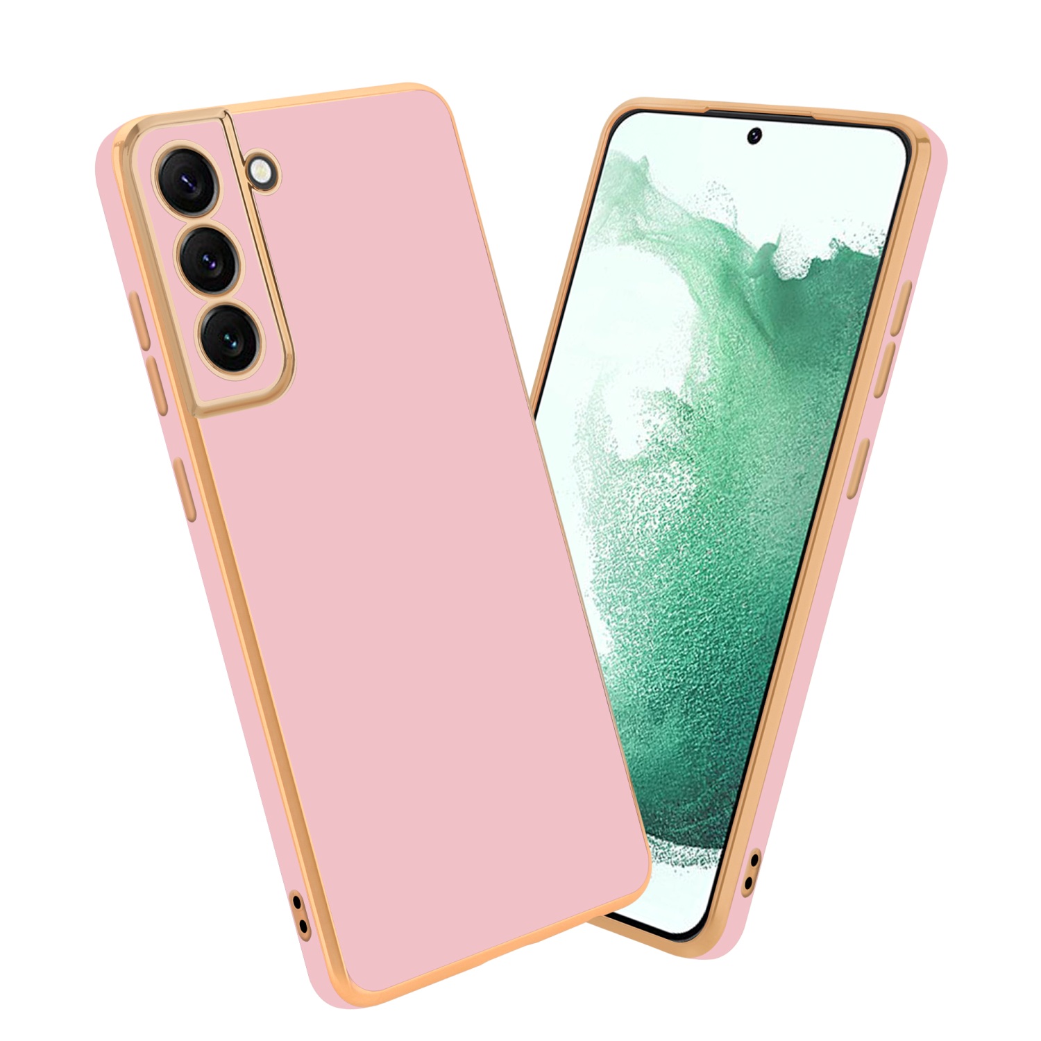 Protective Case Compatible For Galaxy S22 Case Flexible Tpu Silicone Cover Camera Protection