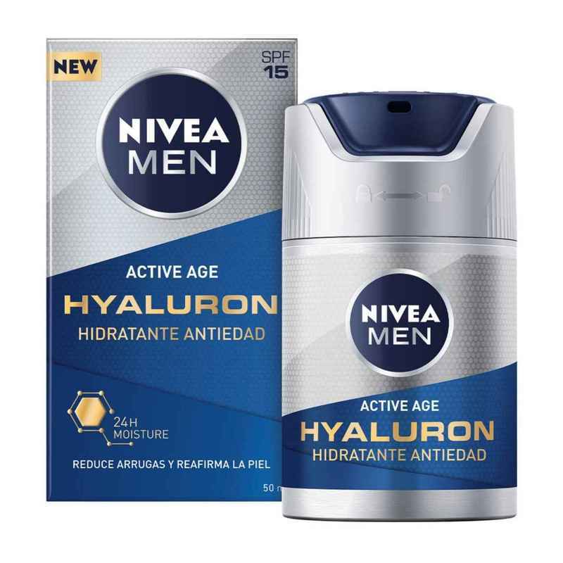 Image of Nivea Men Hyaluron Lsf15, 50 Ml