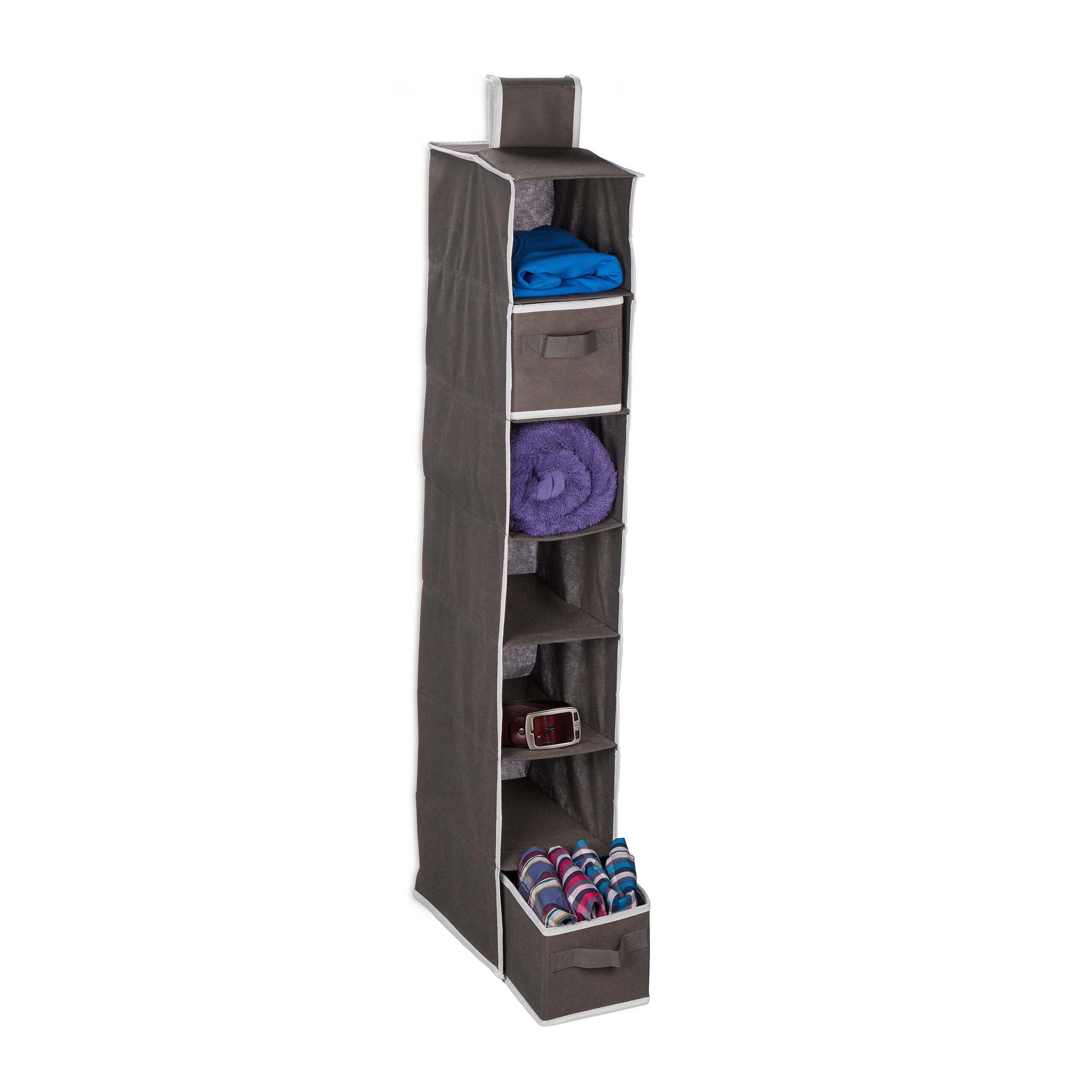 Wardrobe Hanging Shelf In - (w)16.5 X (h)106 X (d)31 Cm