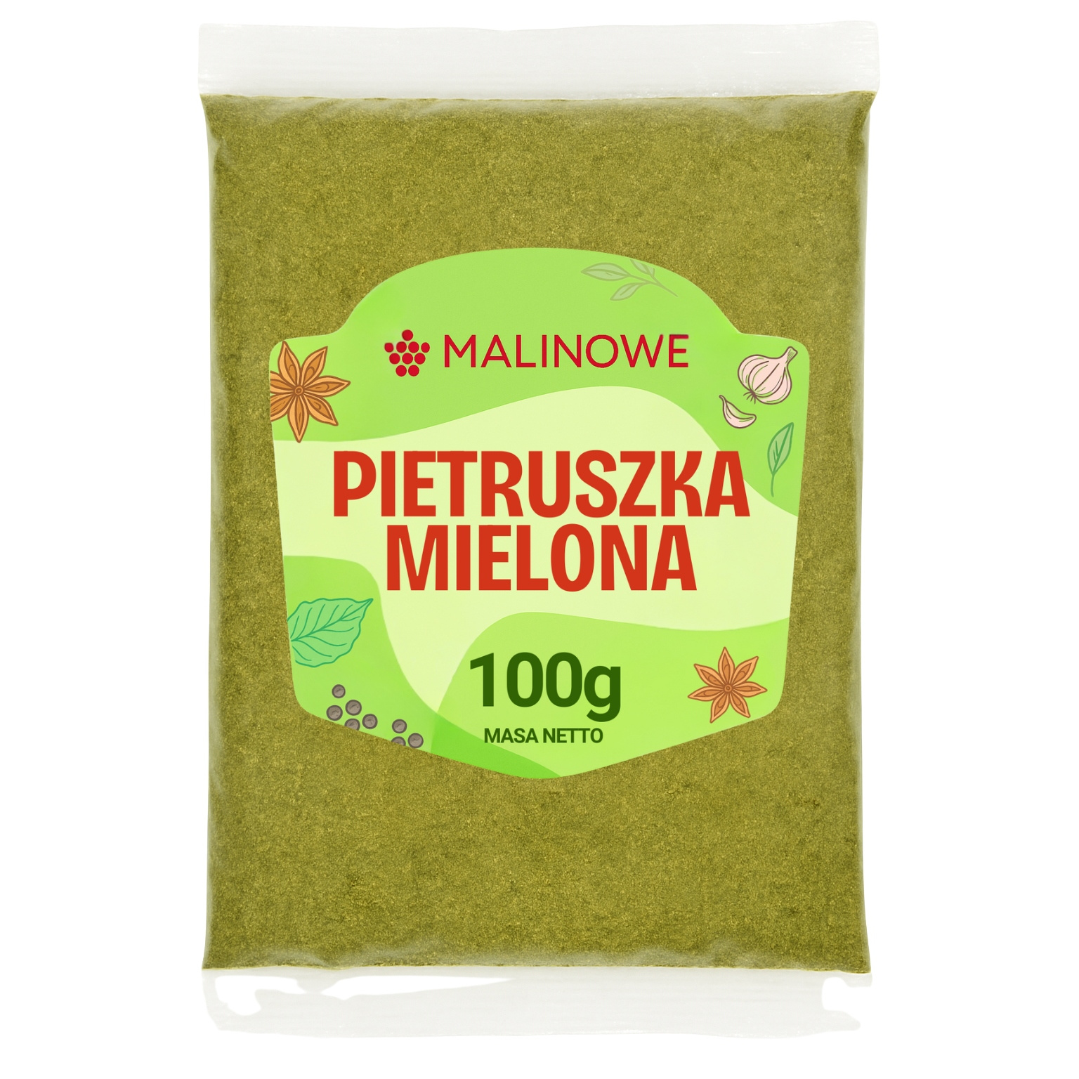 Minced Parsley 100g Natural Aromatic Excellent
