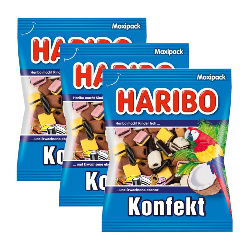 3x Haribo Confectionery 500g (3x500g)