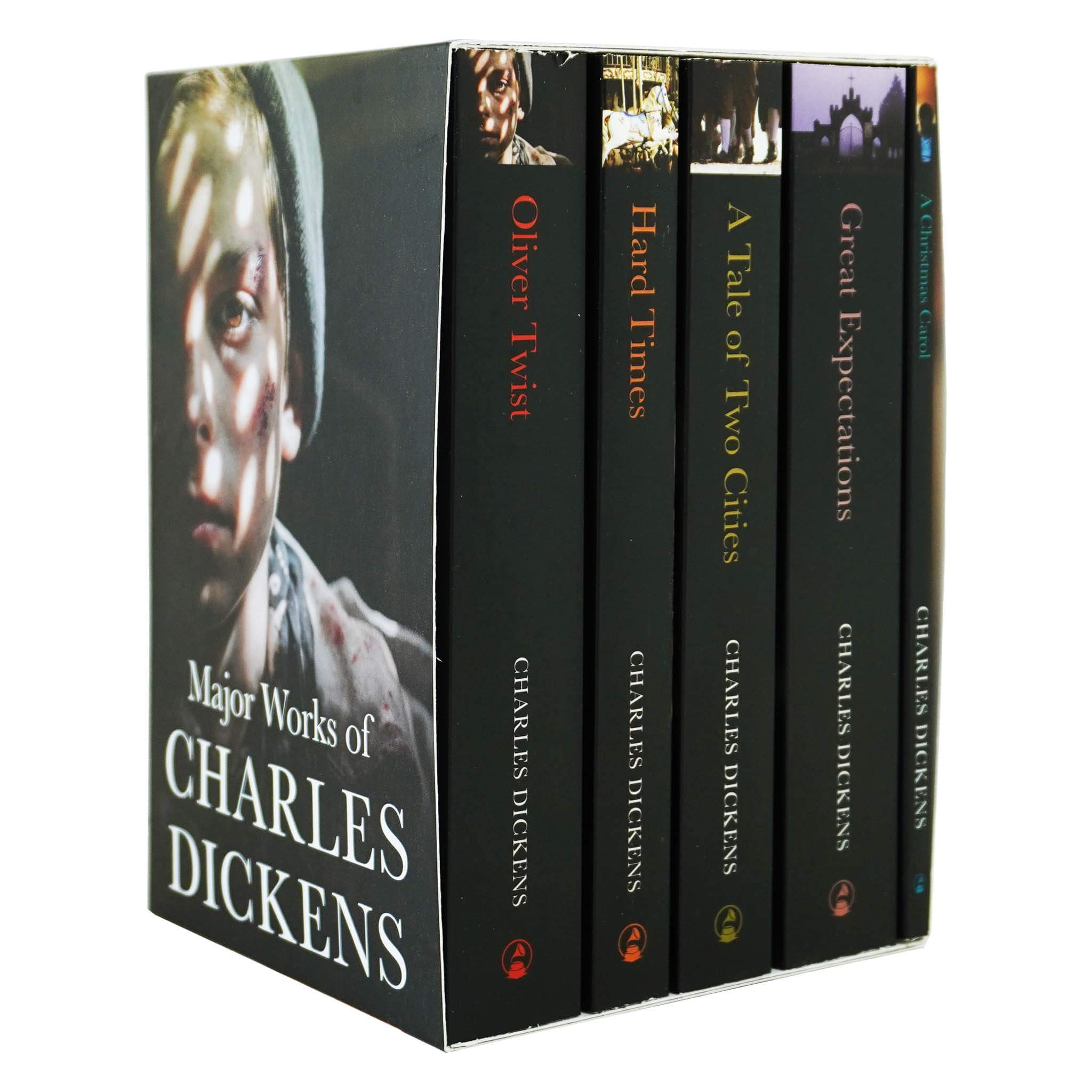 TEMU Major Works Of Charles Dickens 5 Books Box Set Collection - Adult - Paperback
