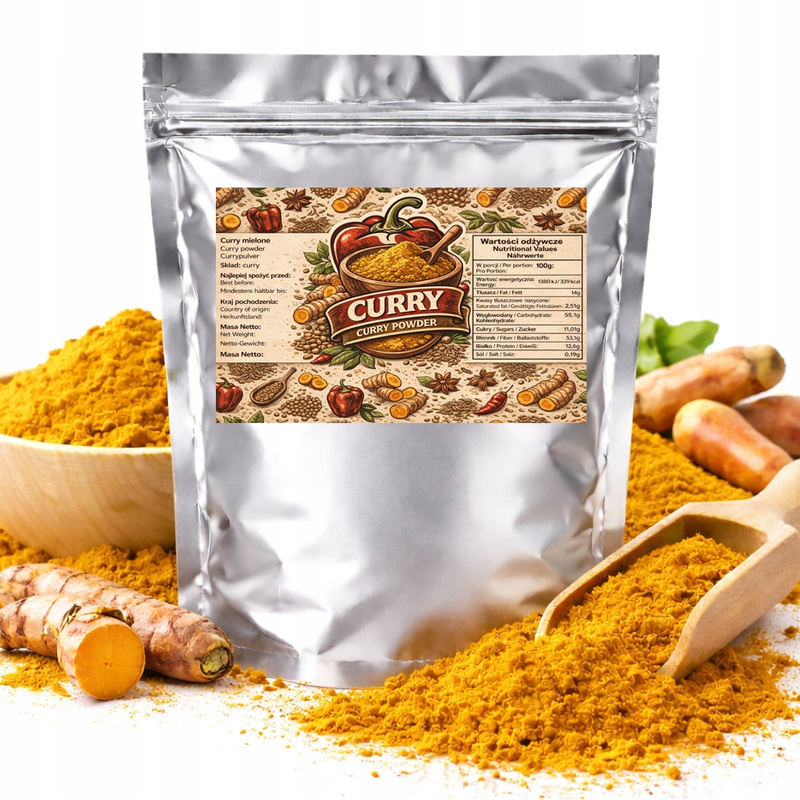 Image of Aromatic Ground Curry Indian Spice Premium 100g