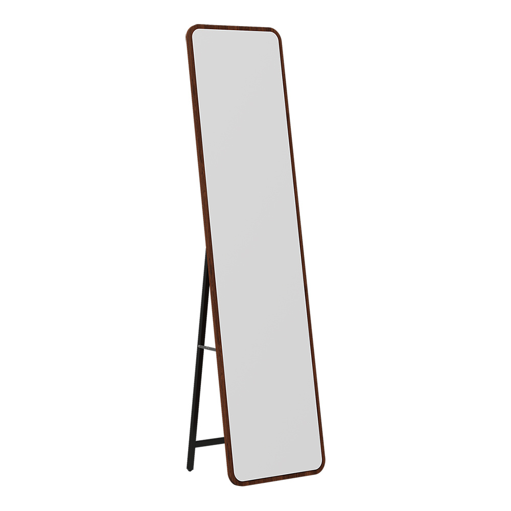160cm x 40cm Wooden Backboard Wall Mirror