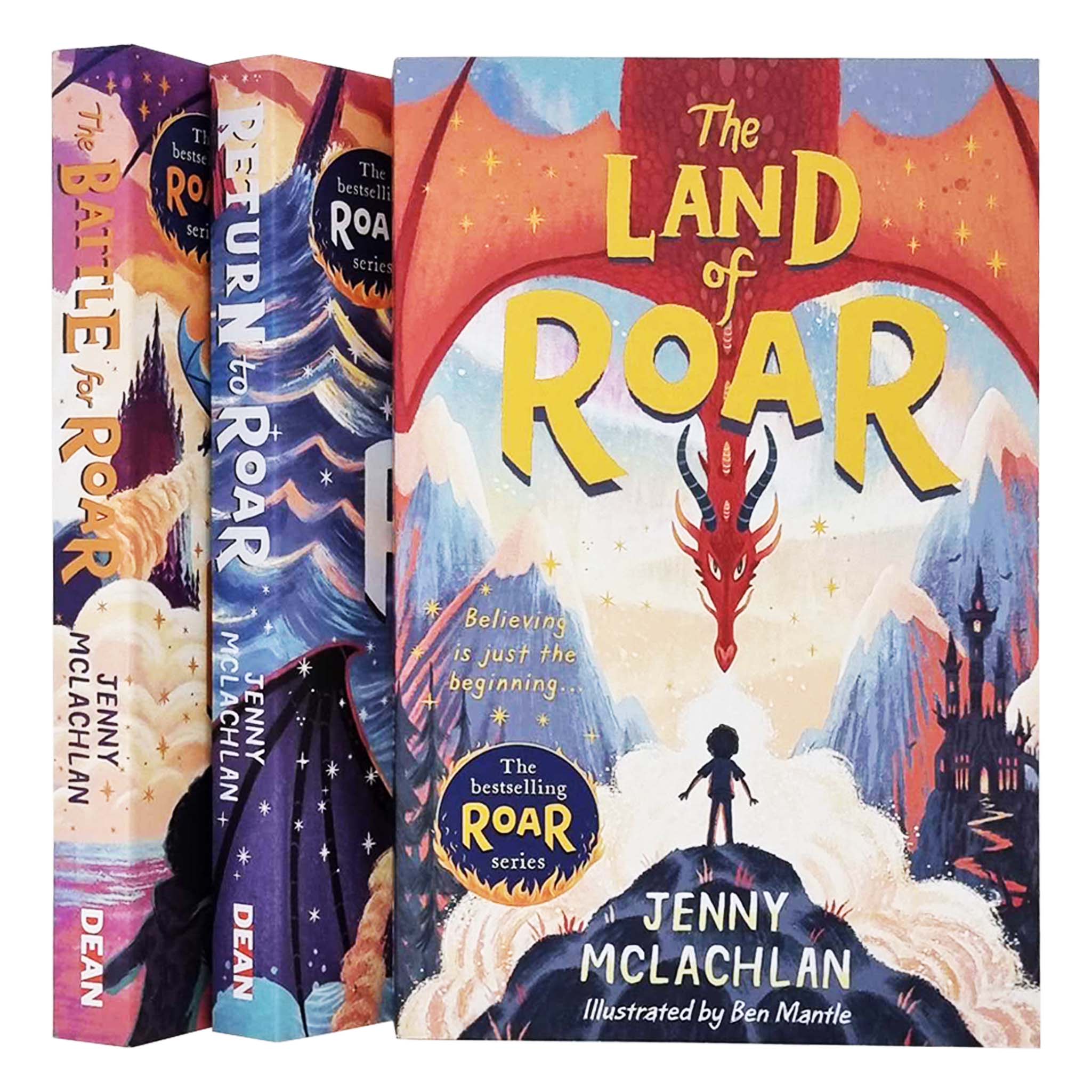 TEMU The Land Of Roar Series By Jenny Mclachlan 3 Books Collection Set - Ages 9-14 - Paperback