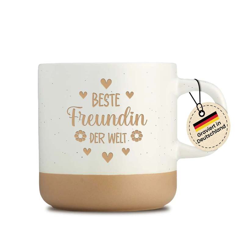 Cup With Engraving - Best Friend In The World - Bff - Gift For The Best Friend