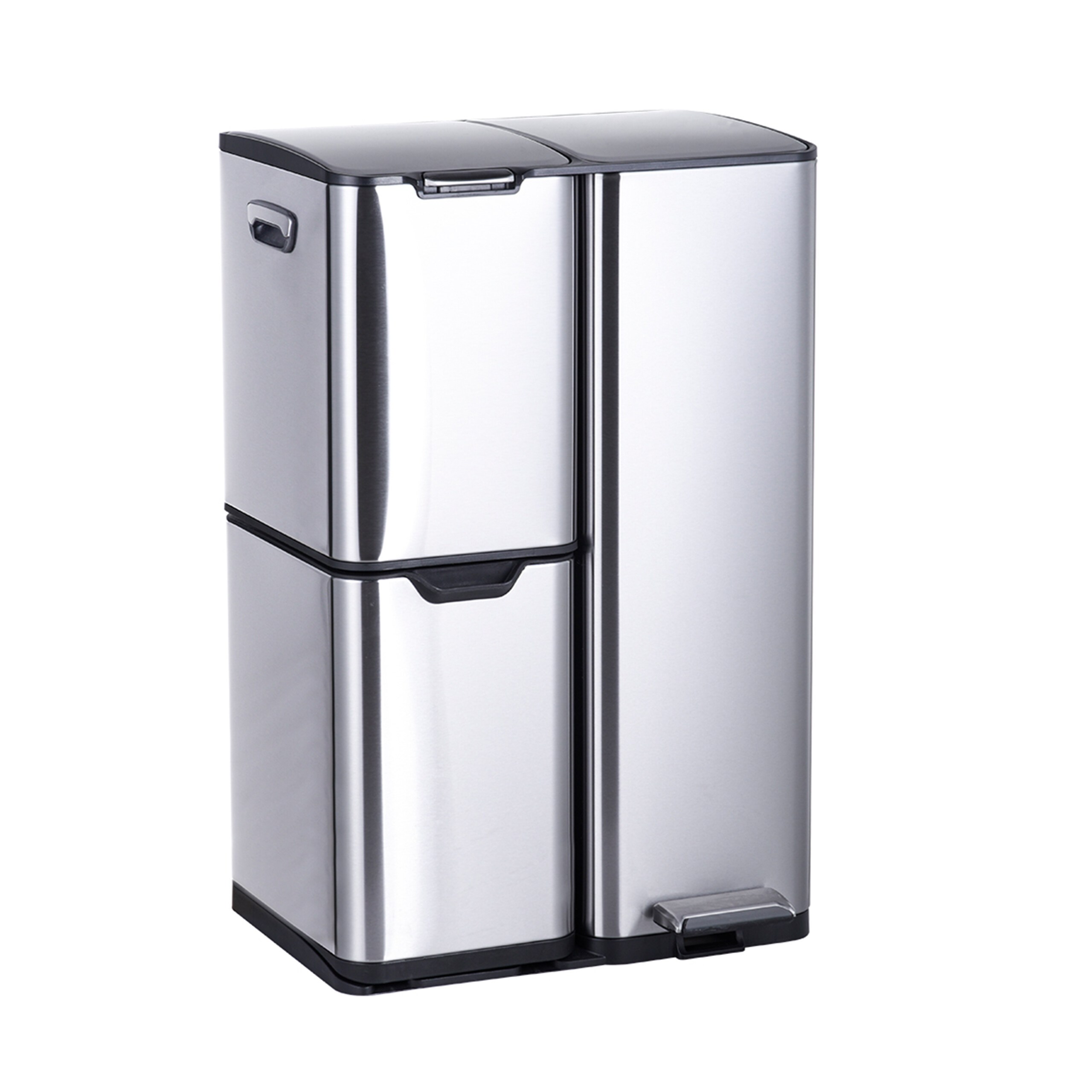 E-shop Mülleimer "3 Fächer" - 60 Liter