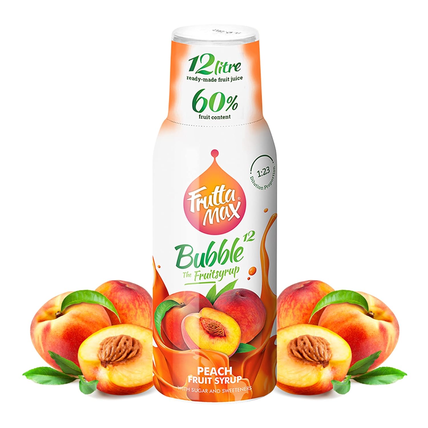 Fruttamax Peach Drink Syrup 500ml