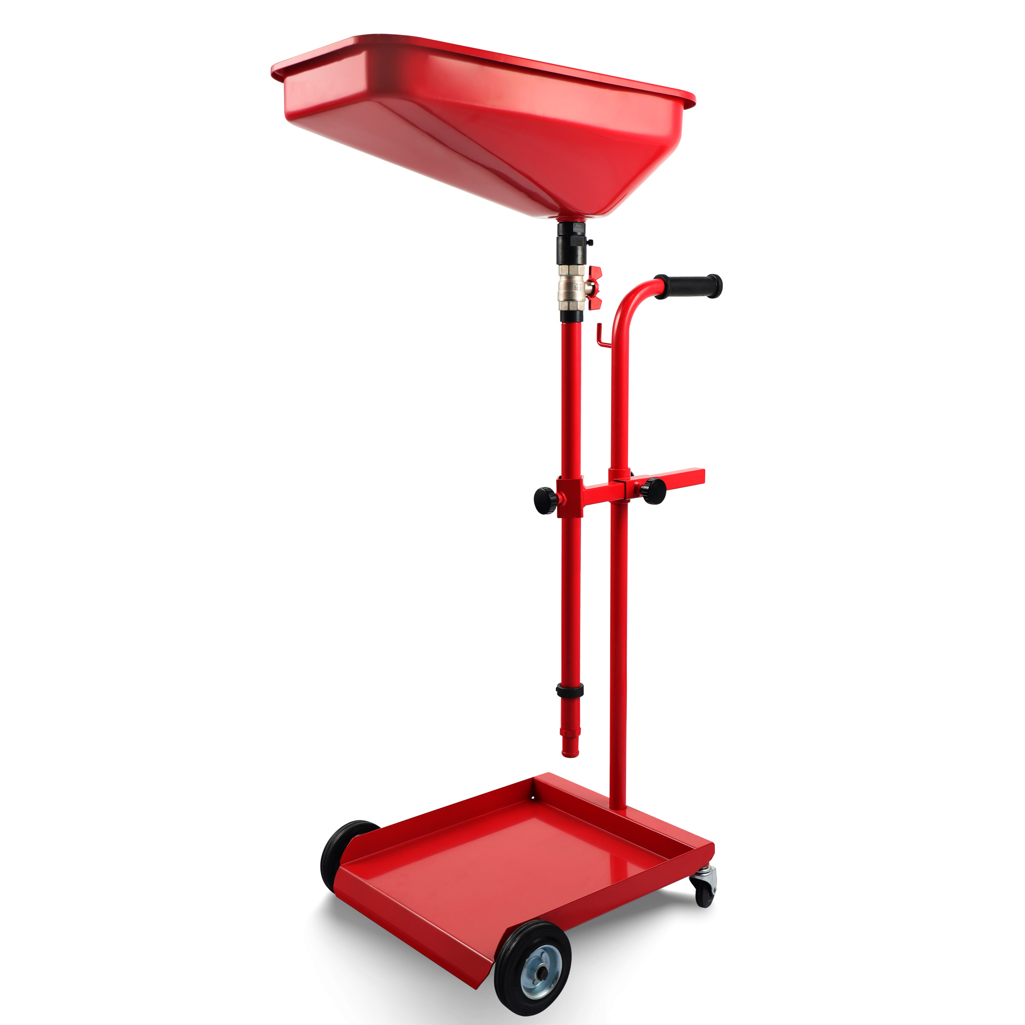 Image of Oil Drip Pan 360° Swiveling, Oil Drain Device, Oil Drip Tray, Used Oil Collector, Height Adjustable