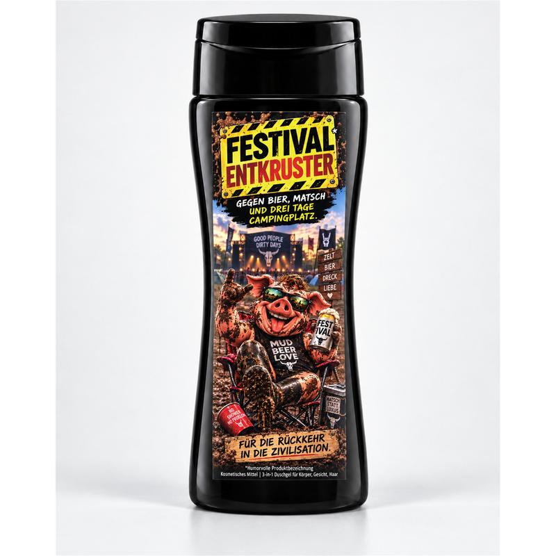 Image of Festival – Fun 3-in-1 Shower Gel & Gift For Festival Fans