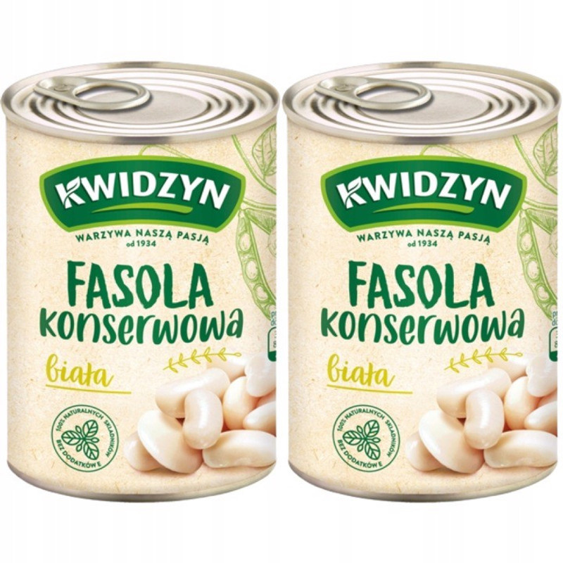 Image of Kwidzyn White Beans 400 G X 2pcs
