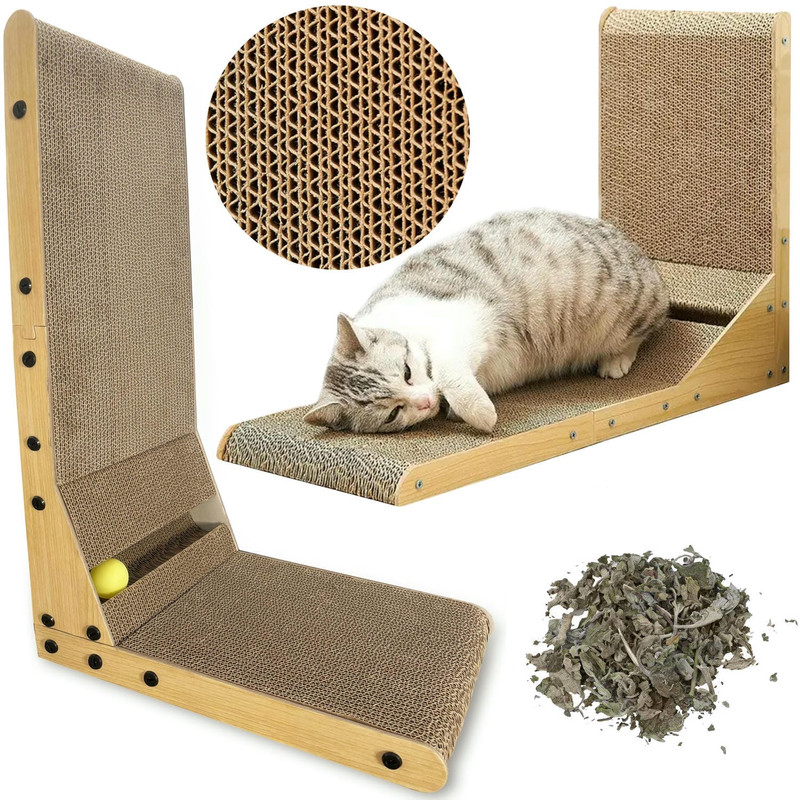 Hoekkattenbed met Ball 60 Cm +