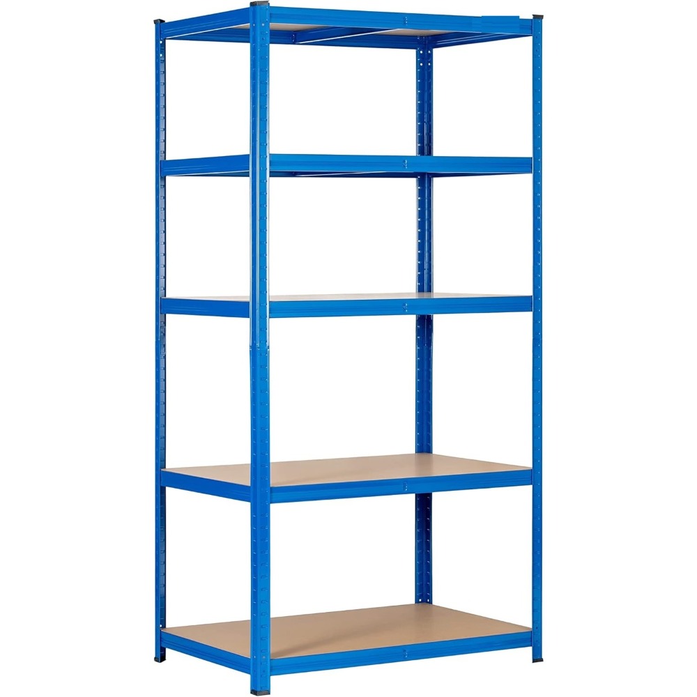 5-Layer Heavy-Duty Shelves, Adjustable Height