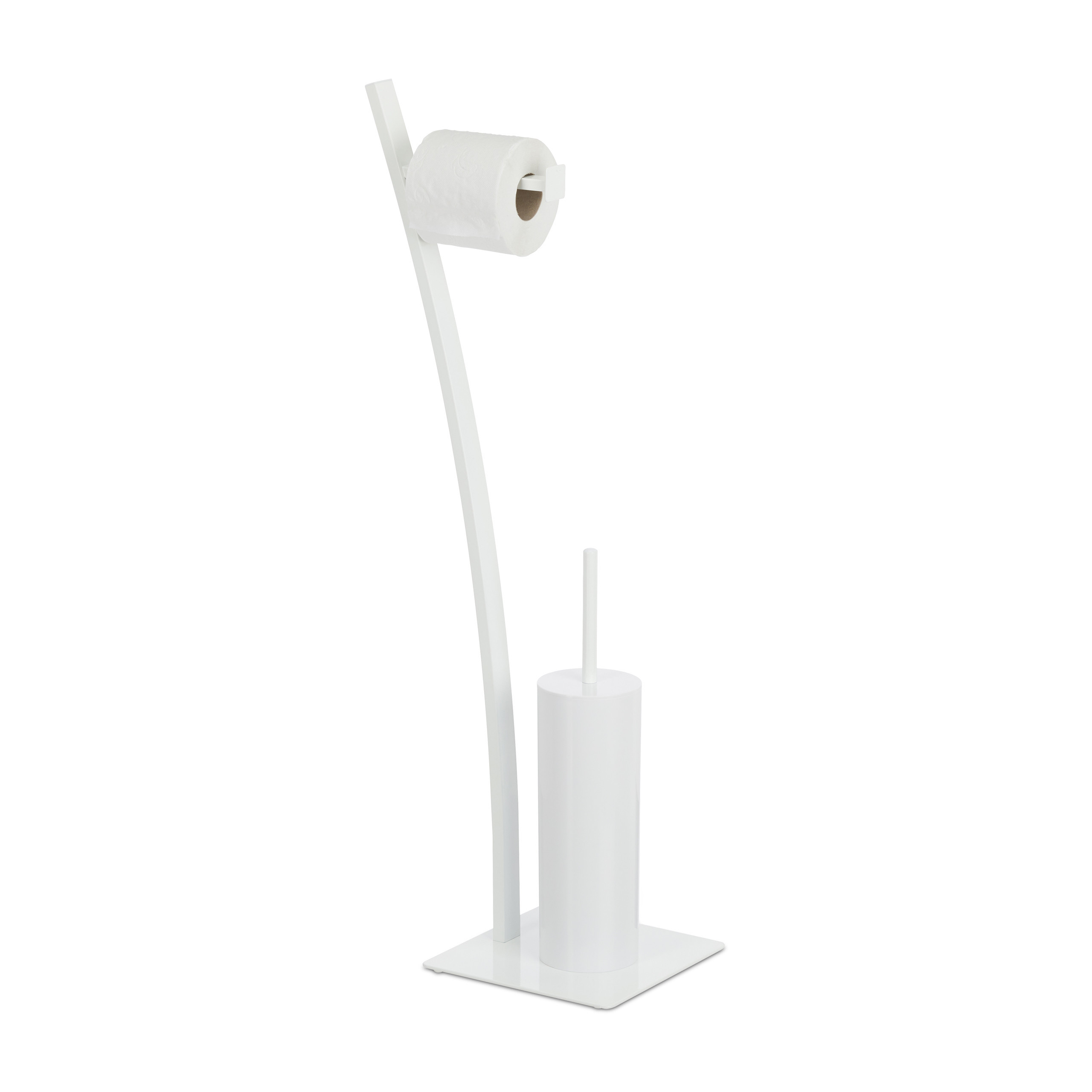White Toilet Set - (w)29 X (h)78 X (d)20 Cm