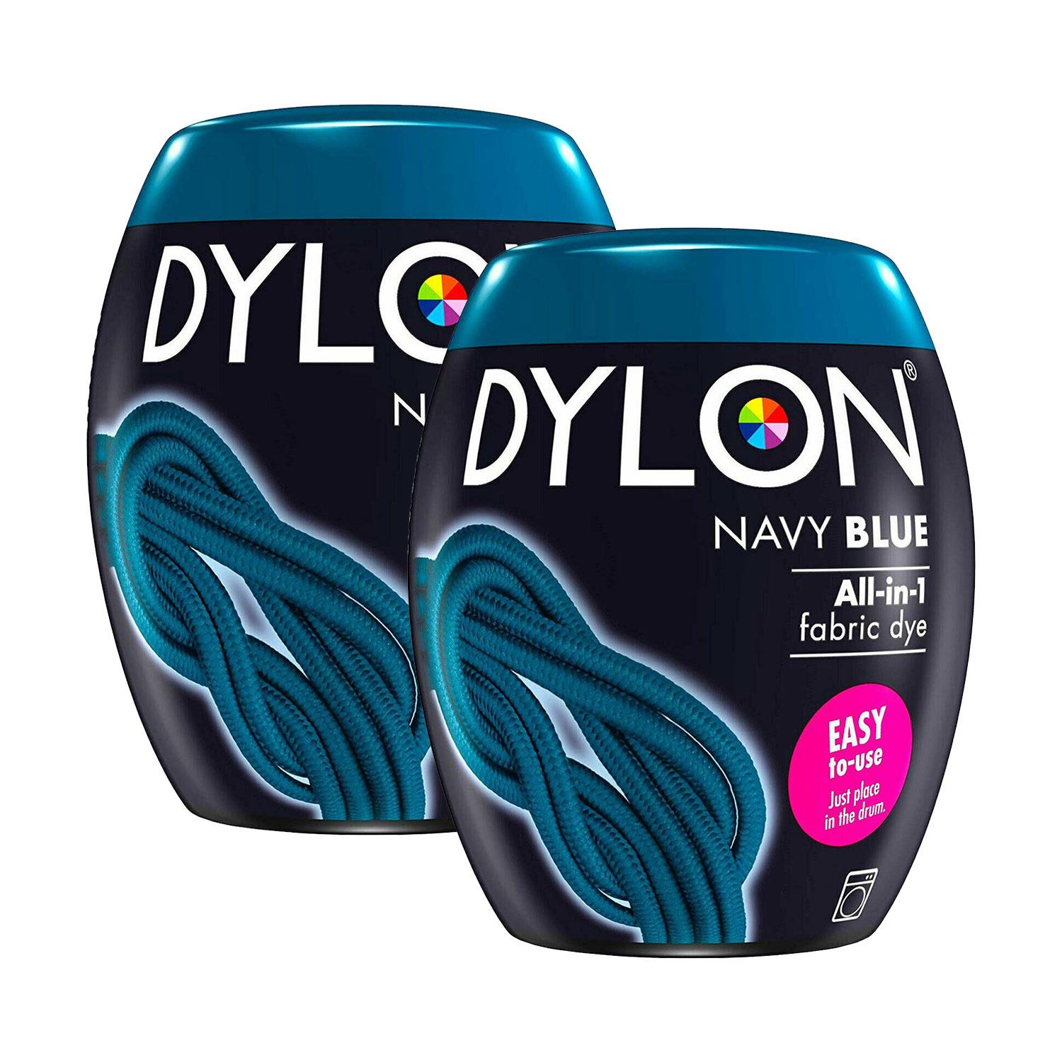 TEMU Washing Machine Fabric Dye Pod 350g For Clothes, Navy Blue, 2 Pack