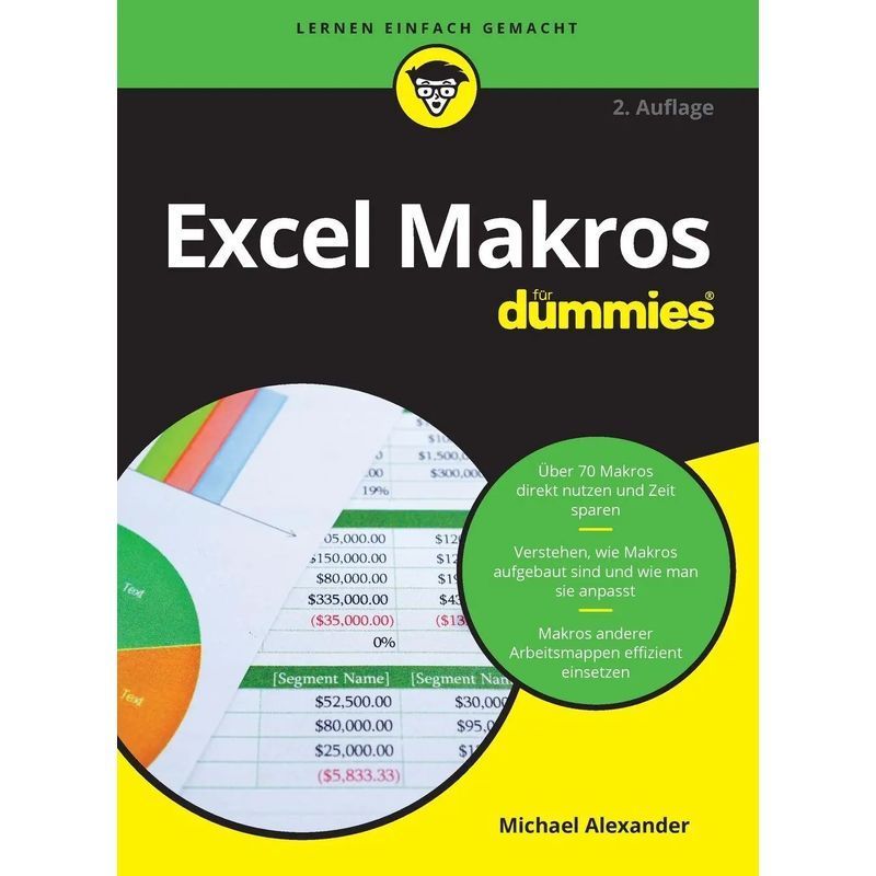 Excel Macros For Dummies - Paperback - Michael Alexander - For Dummies - 320 Pages - German - 2021 - Wiley Vch Gmbh - Ean 9783527718412