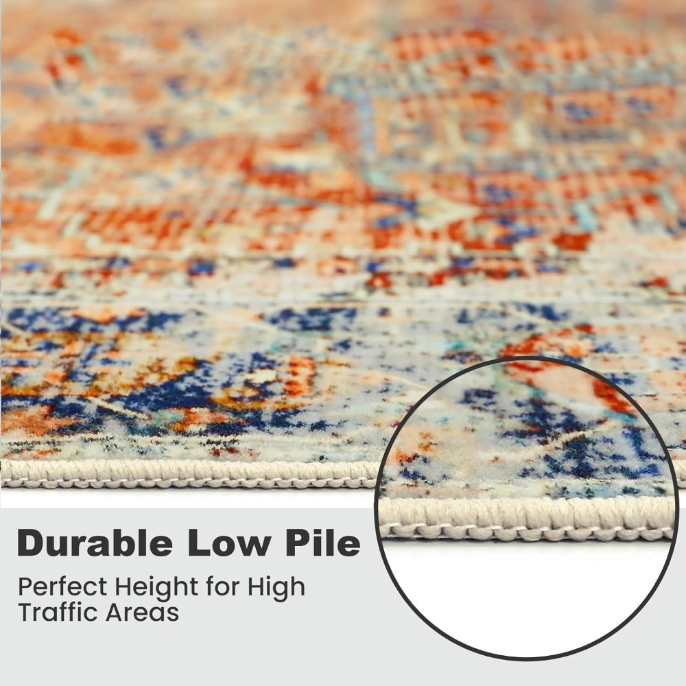 vintage carpet with anti slip backing suitable for use in living rooms bedrooms and dining rooms pet friendly carpet enriching home decor details 11