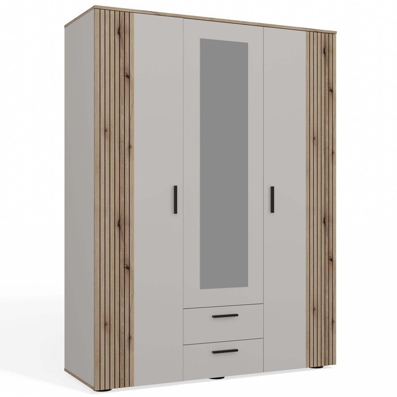 Image of Oak / Cashmere Wardrobe