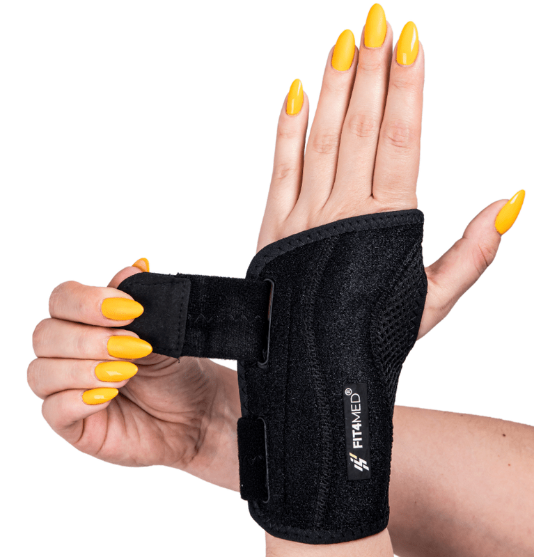 Image of Neoprene Universal Wrist Brace With 2 Rails, Rigid Support For Fracture Rehabilitation