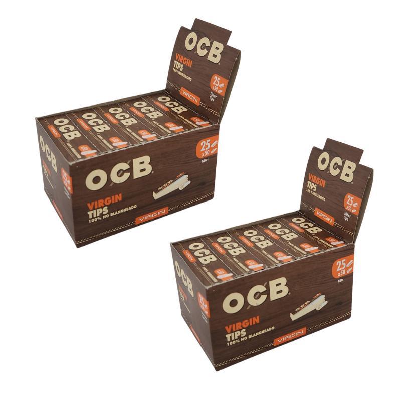 Ocb Perforated Filter Tips 2 X 25 Booklets
