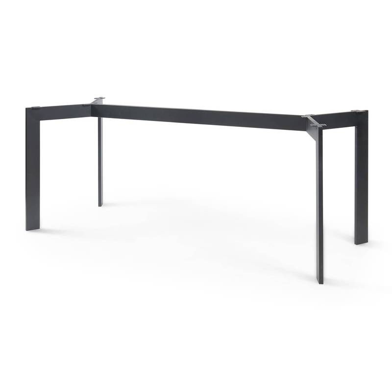 Image of Table Frame Adjustable Height Steel Black