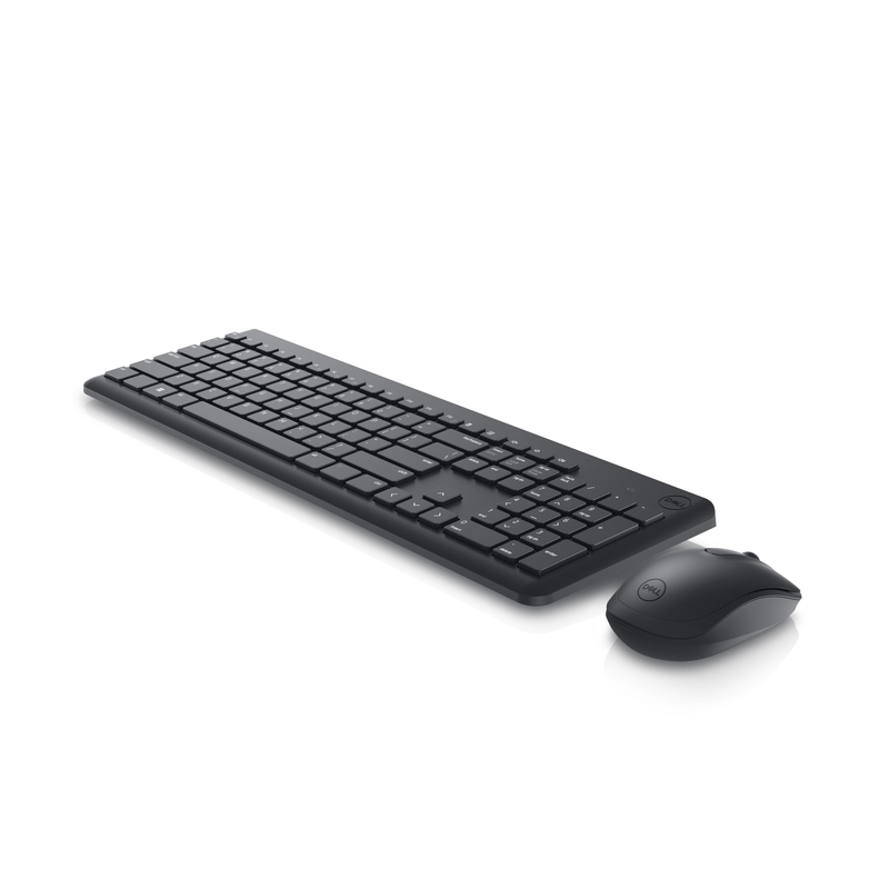 TEMU DELL KM3322W teclado Ratón incluido Oficina RF inalámbrico Español Negro