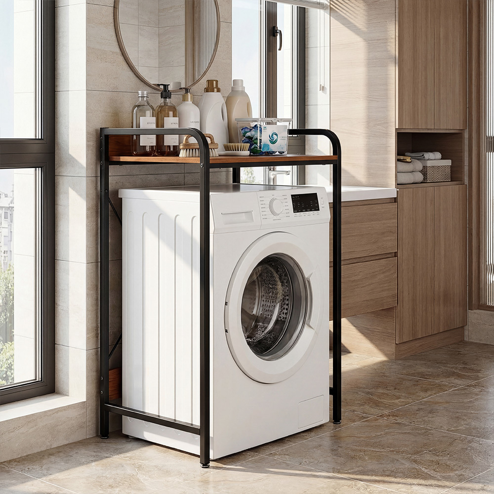 Space Saving Bathroom & Laundry Storage Rack
