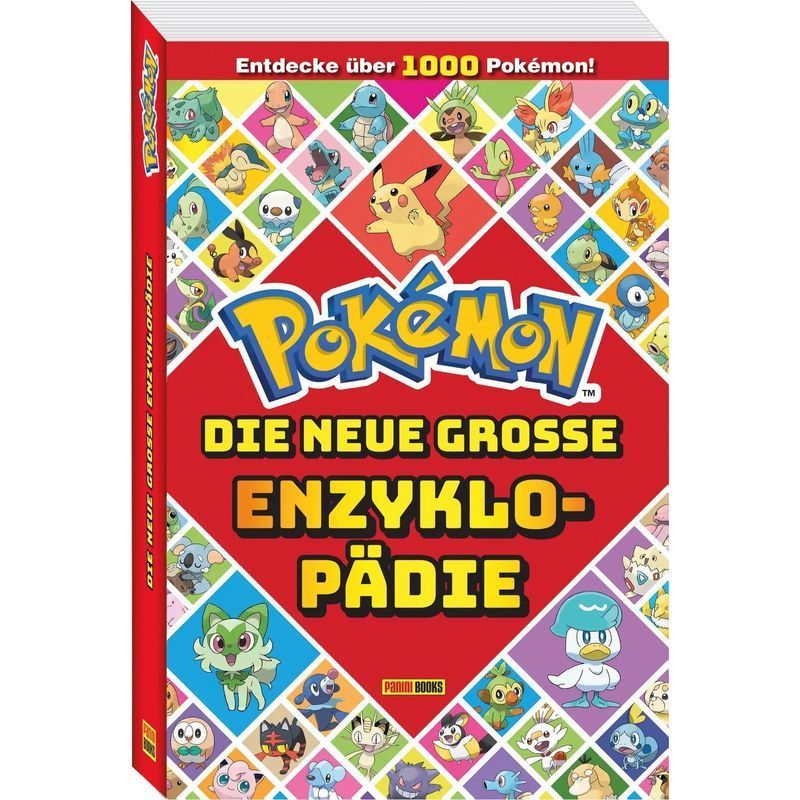 Image of Pokémon: The New Big Encyclopedia: Discover Over 1.000 Pokémon - Paperback - Encyclopedia - Pokémon (among Others) - 640 Pages - German - 2024 - Panini Verlags Gmbh - Ean 9783833245282