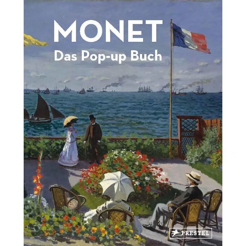 Monet - Book - The Pop-up Book - David A. - 12 Pages - German - 2024 - Prestel Publishing - Ean 9783791377469