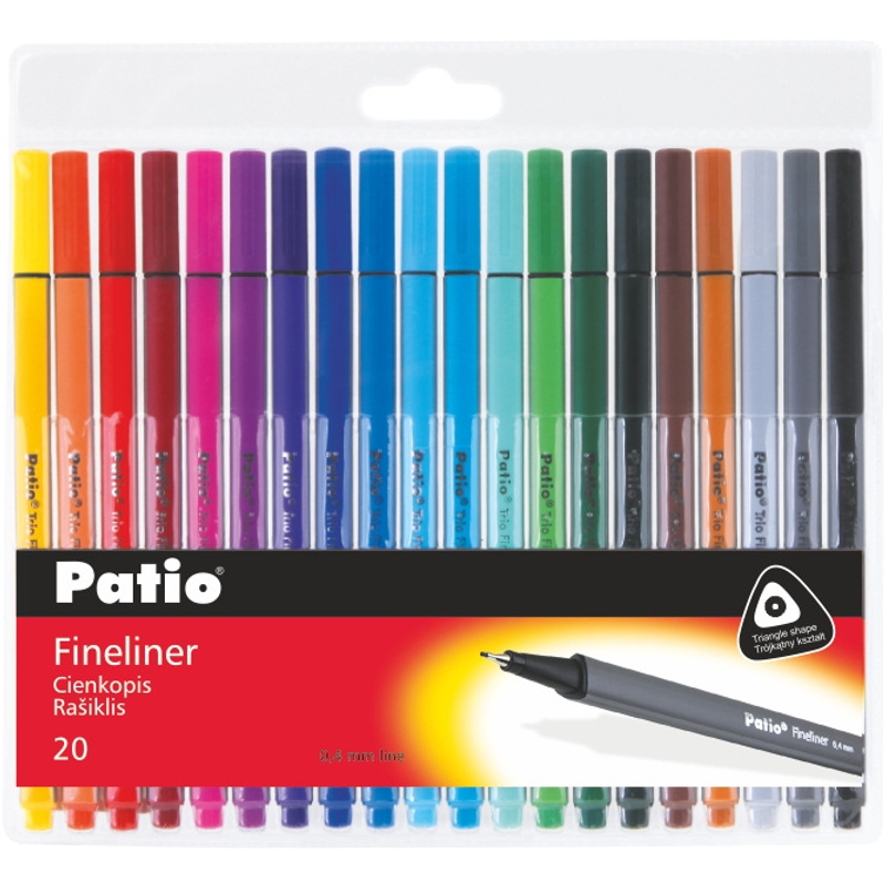Fine Liner Set, 20 Pieces, Trio Patio