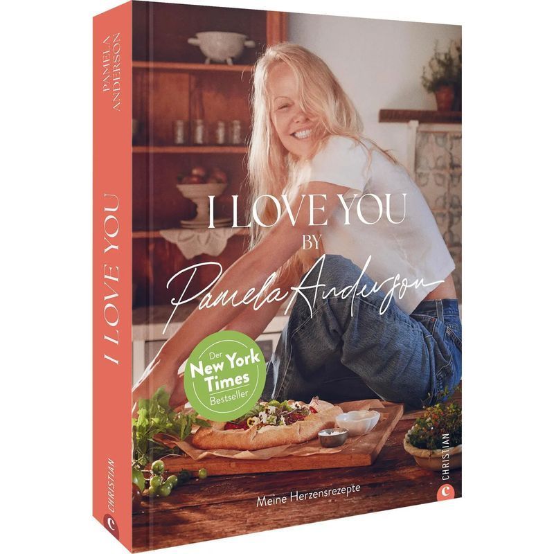 Image of I Love You - Book - My Heart Recipes - Pamela Anderson - 288 Pages - German - 2025 - Christian Publishing House Gmbh - Ean 9783959619837
